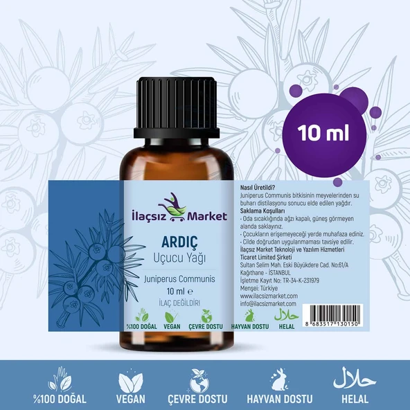 Ardıç Yağı / 10 ml (Tıbbi)