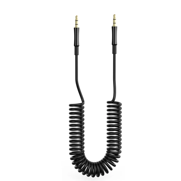 Nettech NT-AC08 Plastik 100 Cm 3.5mm Aux Kablo (Siyah) ürün görseli