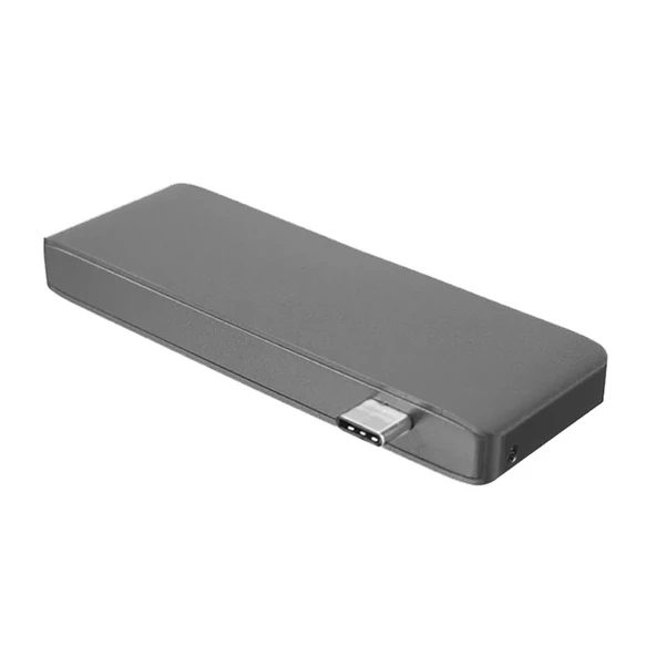 5in1 Usb-C Hub 3.0 Type-C Şarj Kart Okuyucu Type-C Adaptör (Gri) - 5
