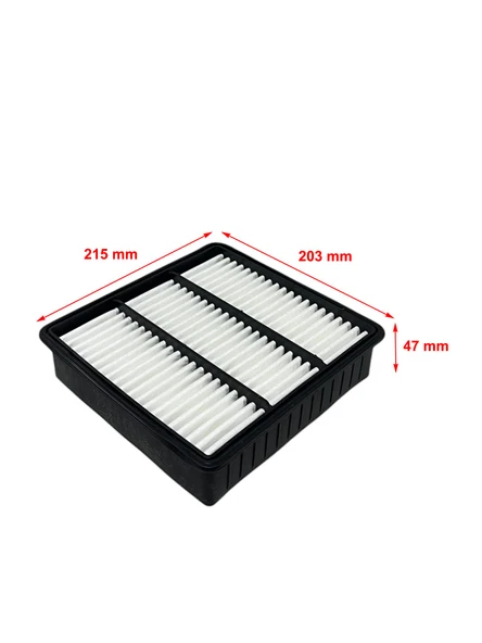 Wunder Mitsubishi Outlander I 2.0 100-148-177 Kw, 2.4 102-119 Kw Hava Filtresi - Resim 2