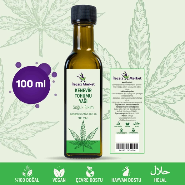 Kenevir Yağı / 100 ml.