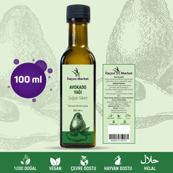 Avokado Yağı / 100 ml.