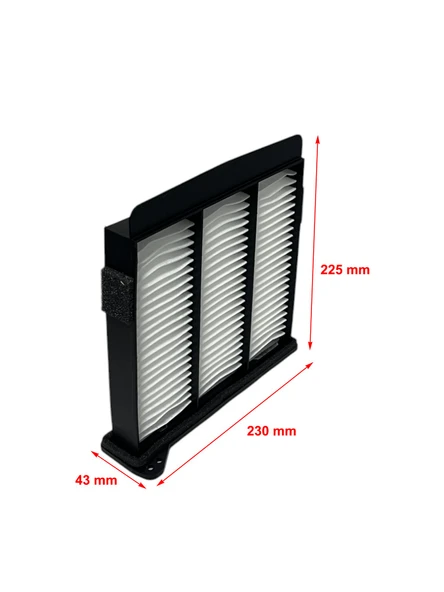 Wunder Mitsubishi Lancer Evo, Lancer VII 1998-2011 Polen Filtresi - Resim 2