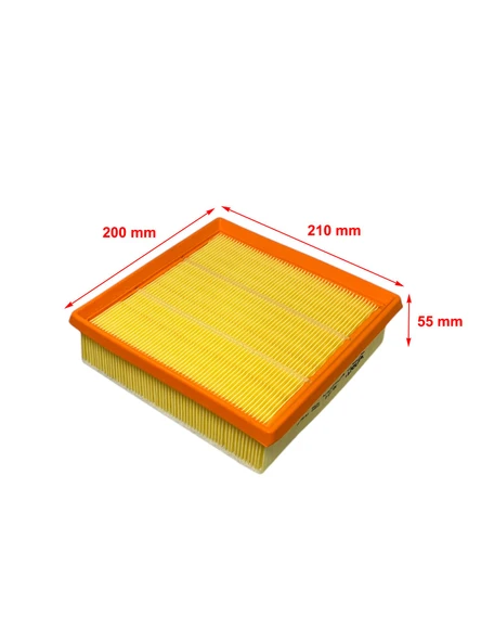 Wunder Fiat Punto 1.3 Jtd, 1.4 Trubo Multi Air 2012-2018 Hava Filtresi - Resim 2