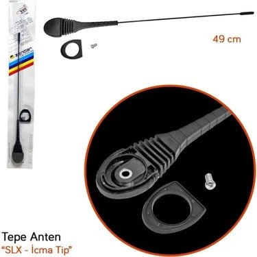 ZENDAR Anten Tepe İcma Tip Slx 49cm Y-220V - 2