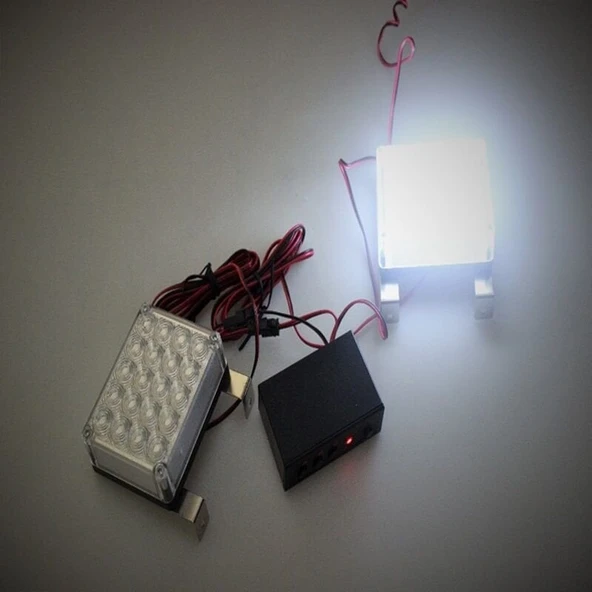 Space Flaşlı İkaz Lambası 40 Led (Beyaz) / LAPA16-1 ürün görseli