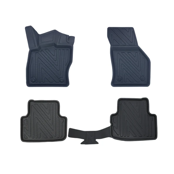 Skoda Octavia 2013-2020 Premium Seri Araca Özel 3D Havuzlu Oto Paspas ürün görseli