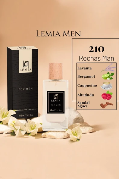 LEMİA 210 Rochs Erkek Edc 50ml