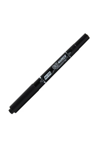 AIHAO CD KALEMİ ÇİFT TARAFLI SİYAH 12 ADET