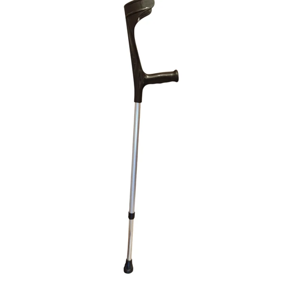 Gri renk ayarlanabilir İkili Koltuk Değneği - Resim 6