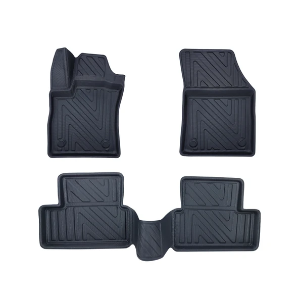 Renault Megane 4 2016 ve Sonrası Premium Seri Araca Özel 3D Havuzlu Oto Paspas ürün görseli 1