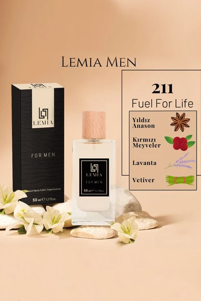 LEMİA 211 Dize Ful For Life Erkek Edc 50ml ürün görseli 1