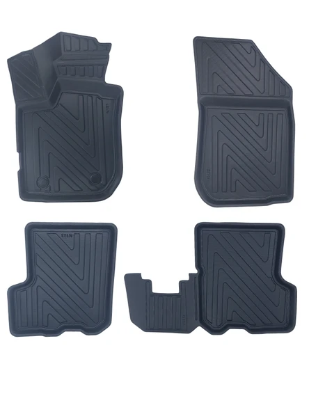 Dacia Sandero 2012-2020 Premium Seri Araca Özel 3D Havuzlu Oto Paspas