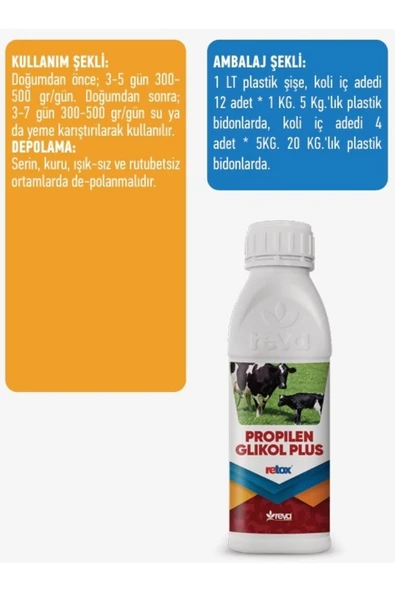 Hs Tarım Retox Propilen Glikol Plus 1 KG - 4