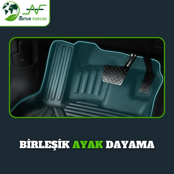 Fiat Fiorino Benzinli 2007-2019 Panelvan Premium Seri Araca Özel 3D Havuzlu Oto Paspas - Resim 4