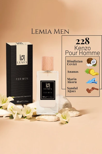 LEMİA 228 Kenzy Erkek 50 ml