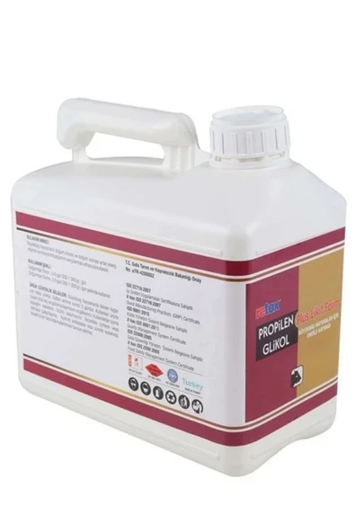 Hs Tarım Retox Propilen Glikol Plus 5 KG