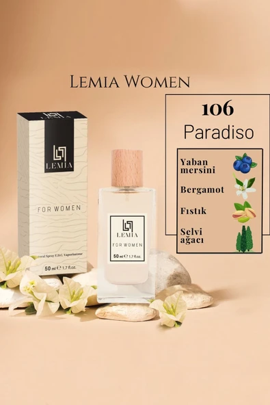 LEMİA 106 Paradise Kadın Edc 50ml