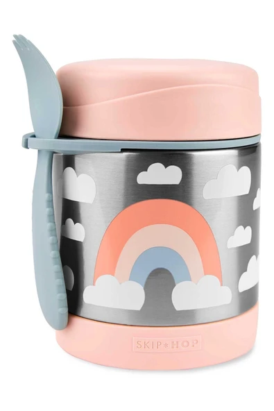 Skip Hop Zoo Paslanmaz Çelik Termos 325 Ml Gökkuşağı