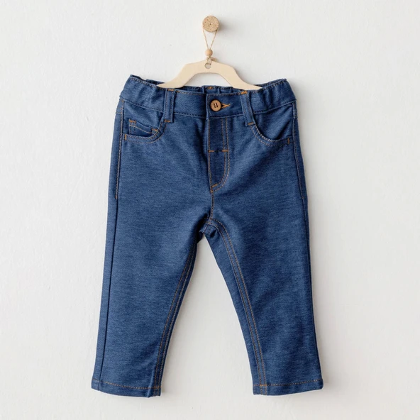 Andywawa Ac25937 Casual Bebek Pantolon İndigo