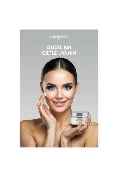 Licorael Dubai Night Cream Cilt Yenileyici Gece Bakım Kremi 50ml - 2