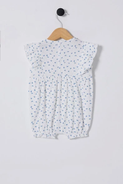 U.s Polo Bebek Tulum Usb2434 Beyaz-mavi - Resim 2