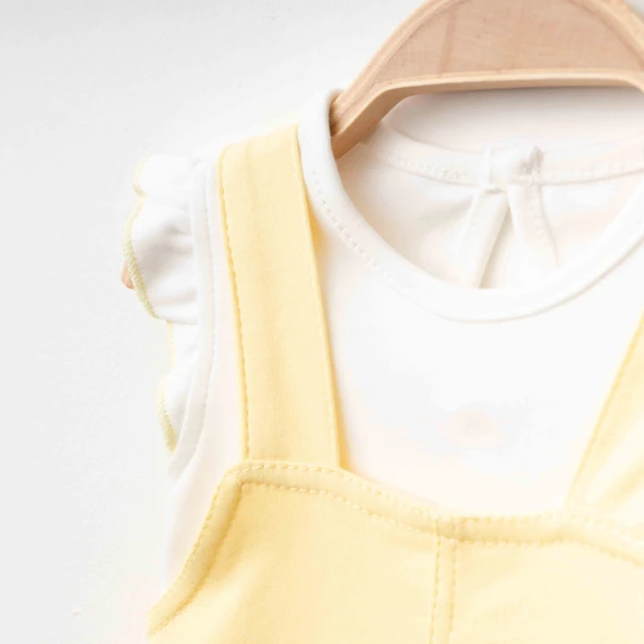 Eslenza Baby Badili Elbise 0140 Sarı - 4