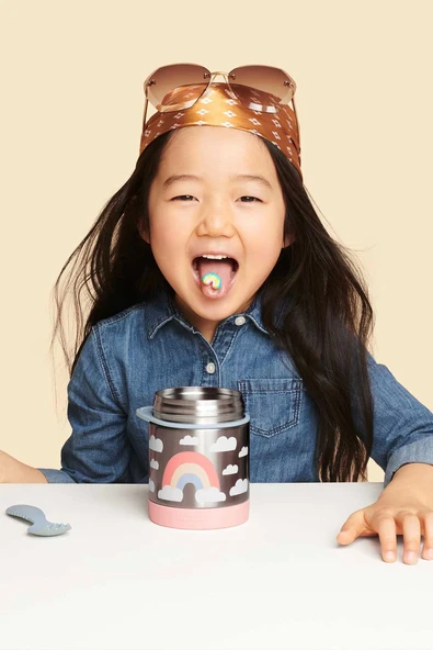 Skip Hop Zoo Paslanmaz Çelik Termos 325 Ml Gökkuşağı - 3
