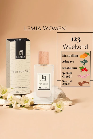 LEMİA 123 Wecend Kadın Edc 50ml