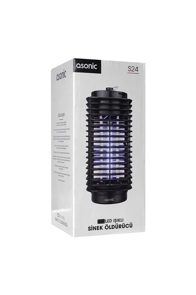 Asonic DEXTER ASONIC S24 4 WATT SİYAH LED IŞIKLI SİNEK ÖLDÜRÜCÜ