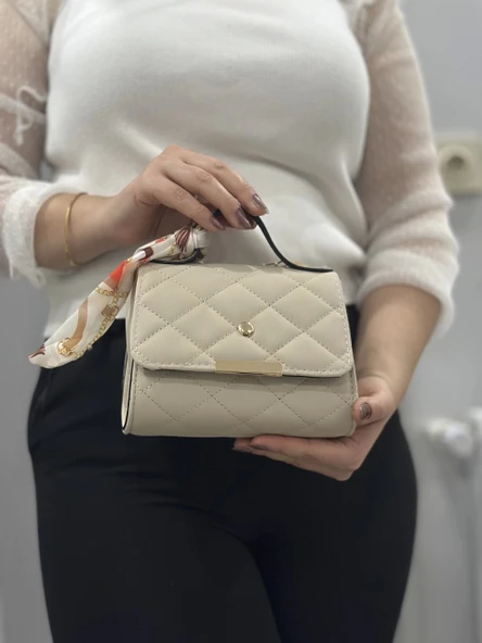 Bej cilt zoje çanta - 6