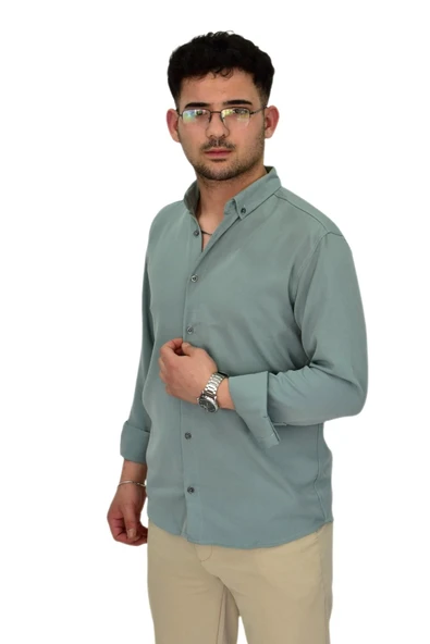 Erkek Spor Gömlek Regular Fit 9601 BGL-ST04412 - Resim 7