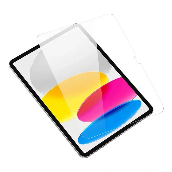 iPad 10 2022 10.9 inc Uyumlu Temperli Cam Tablet Ekran Koruyucu - 5