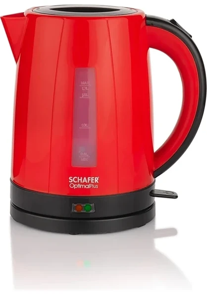 Schafer Optimal Pls Elektrikli Çay Makinesi Kırmızı - 3