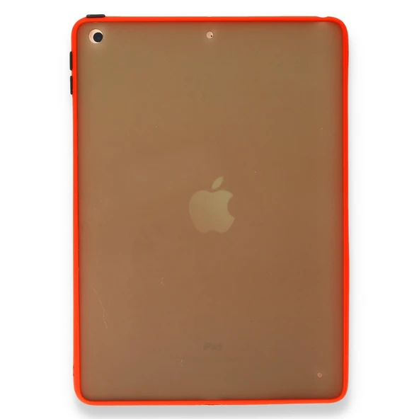 İpad 9.7 2018-2017 Uyumlu Montreal Seri Silikon Tablet Kılıfı (Kırmızı)