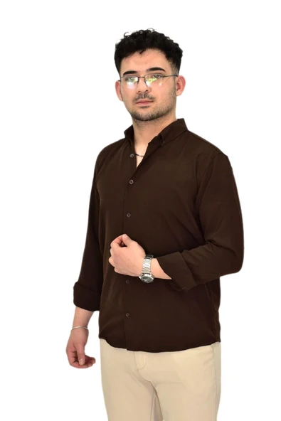 Erkek Spor Gömlek Regular Fit 9601 BGL-ST04412 - Resim 8