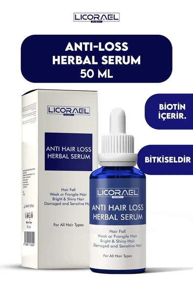 Licorael Dubai Anti Haır Loss Herbal Serum Saç Dökülmesine Karşı Bitkisel Serum 50m