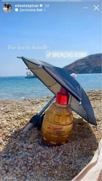 Eda Taşpınar Güneş Yağı Bronzing Bomb Bronzlaştırıcı 200 ML - 5