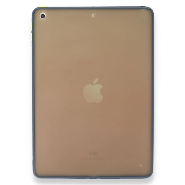 İpad 9.7 2018-2017 Uyumlu Montreal Seri Silikon Tablet Kılıfı (Lacivert)
