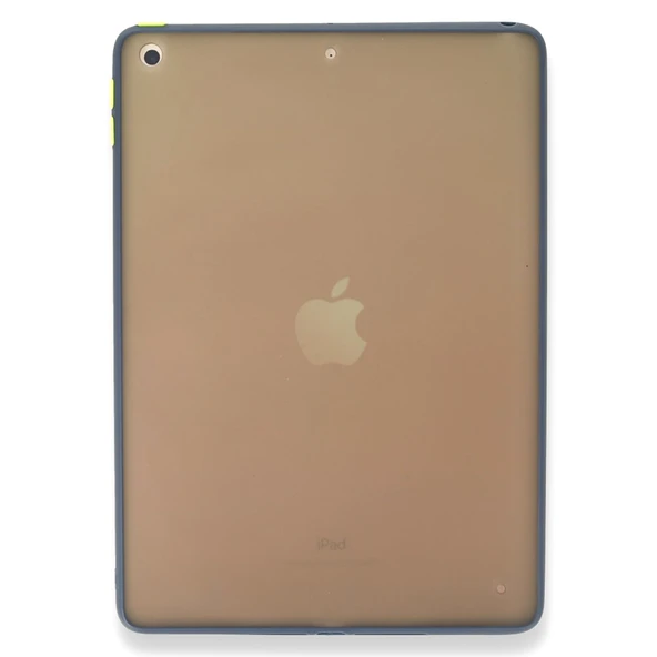 iPad Air 2 9.7 Uyumlu Montreal Seri Silikon Tablet Kılıfı (Lacivert)