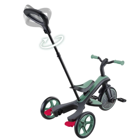 Globber Explorer 4in1 Trike Bisiklet Zeytin Yeşili - 6