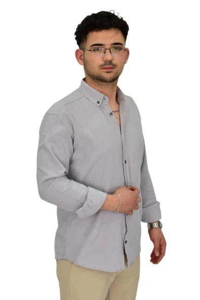 Erkek Spor Gömlek Regular Fit 9630 BGL-ST04413 - Resim 11