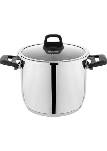 Schafer Optima Düdüklü Tencere Seti 4+6,5 Lt-Siyah/gri - 4