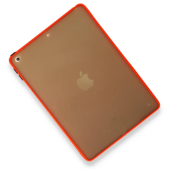 İpad 9.7 2018-2017 Uyumlu Montreal Seri Silikon Tablet Kılıfı (Kırmızı) - 2