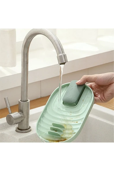 Tencere Kapak Tutucu Ve Kaşıklık Tencere Kapağı Standı Kaşık Kepçe Altlığı Katlanabilir Düzenleyici - 4