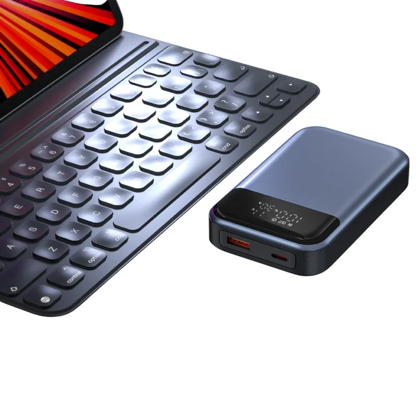 Nettech NT-PW36 PD 30W+ 33W 15W 10000 MAh Taşınabilir Powerbank (Gri) - 3