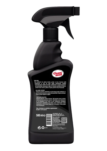 Cleanmod Oto Lastik ve Tampon Parlatıcı 500 ml - 2