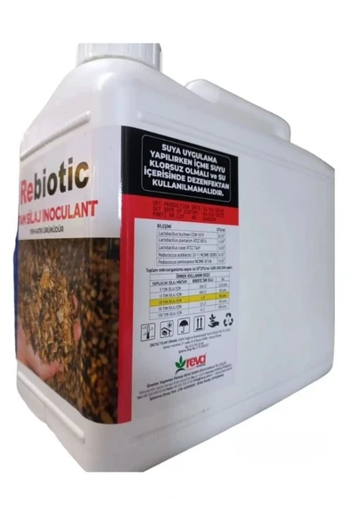 Hs Tarım Rebiotic Tam Silaj İnokulanti 5 KG Silaj Koruyucusu - Resim 3