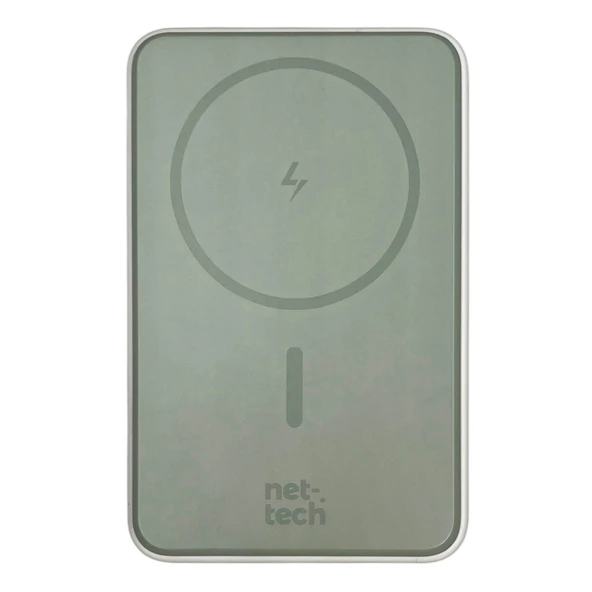 Nettech NT-PW38 15W 10000 MAh Magsafe Powerbank (Beyaz) - 2