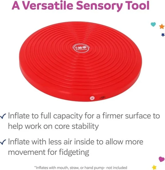 Fidgeting Odaklanma ve Çekirdek Dengesi için Wiggle Koltuk Minderi - 8